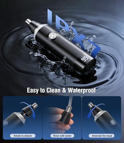 Save 35% on JEETIF 3-in-1 USB-C Nose & Eyebrow Trimmer - Image 3