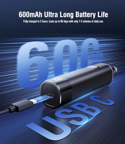 Save 35% on JEETIF 3-in-1 USB-C Nose & Eyebrow Trimmer - Image 4