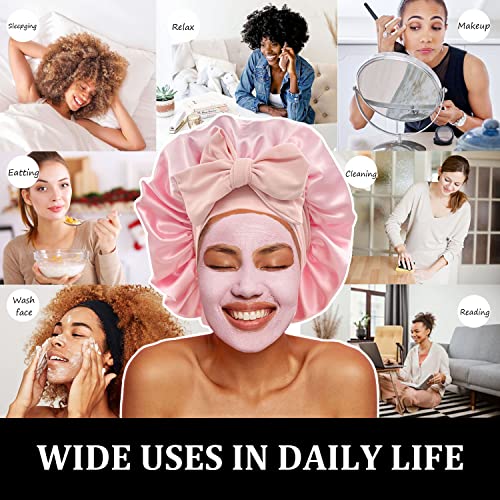 50% Off Satin Silk Sleep Bonnet for Curly & Long Hair - Image 5