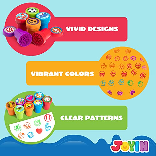 Save $10 on JOYIN 100-Piece Kids Self-Ink Stamp Set - Image 5