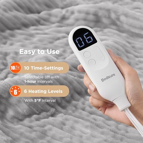 Save 43% on Bedsure Full Size Electric Heated Blanket - Image 3