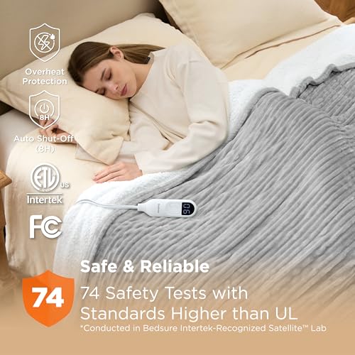 Save 43% on Bedsure Full Size Electric Heated Blanket - Image 5