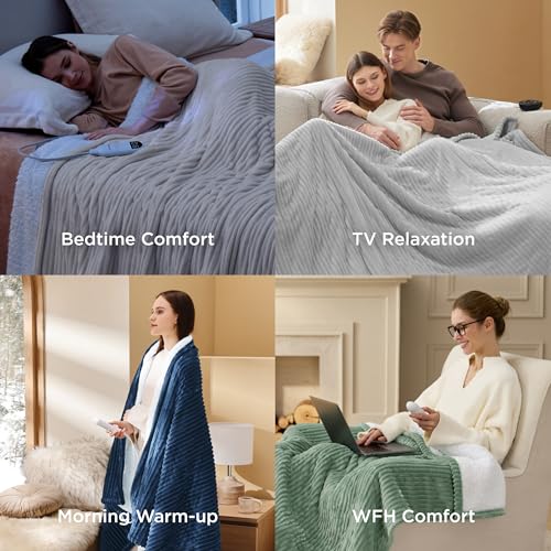 Save 43% on Bedsure Full Size Electric Heated Blanket - Image 6