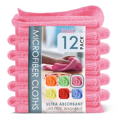 Save 48% on 12-Pack Hearth & Harbor Microfiber Cloths - Image 1