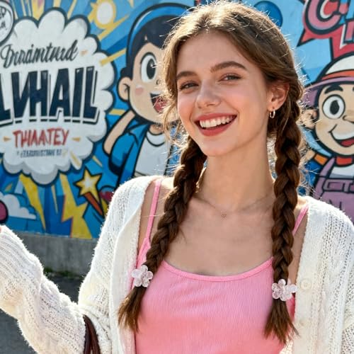 50% Off TOCESS 8-Pack Small Floral Hair Clips for Women - Image 4