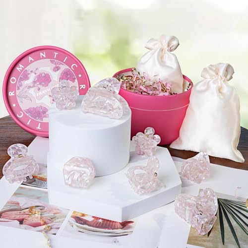 50% Off TOCESS 8-Pack Small Floral Hair Clips for Women - Image 6