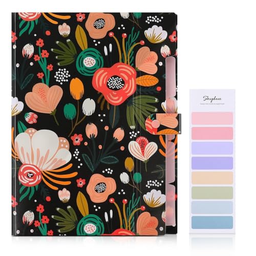 40% Off SKYDUE Floral Expanding File Folder with 5 Pockets - Image 2