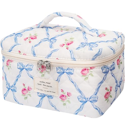 Save 38% on Gosect Floral Makeup Bag for Travel - Image 1