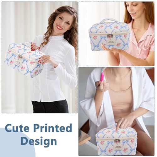 Save 38% on Gosect Floral Makeup Bag for Travel - Image 3