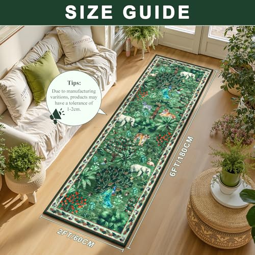 Save on Yamaziot Jungle Animal Print Runner Rug with Code - Image 2