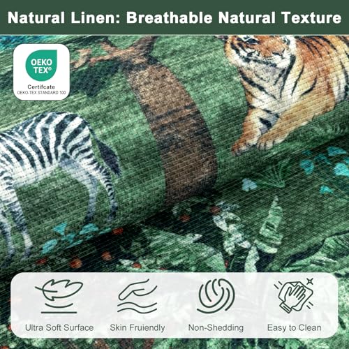 Save on Yamaziot Jungle Animal Print Runner Rug with Code - Image 3