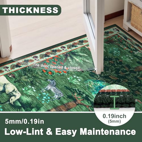 Save on Yamaziot Jungle Animal Print Runner Rug with Code - Image 5