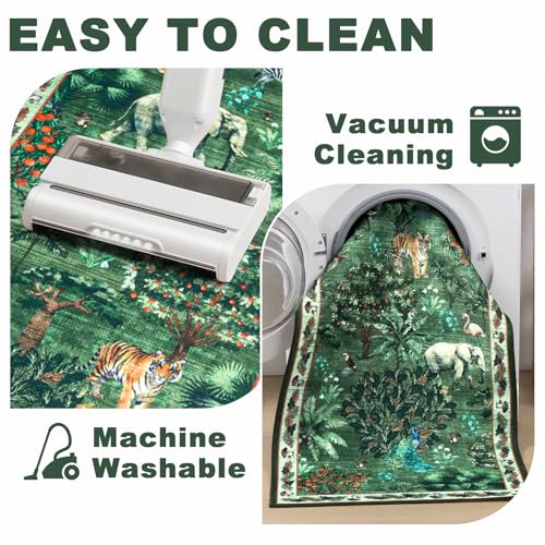 Save on Yamaziot Jungle Animal Print Runner Rug with Code - Image 6