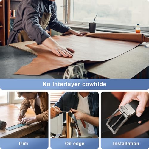 40% Off BESTKEE Men's Reversible Leather Belt with Code - Image 3