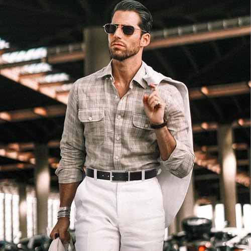 40% Off BESTKEE Men's Reversible Leather Belt with Code - Image 6