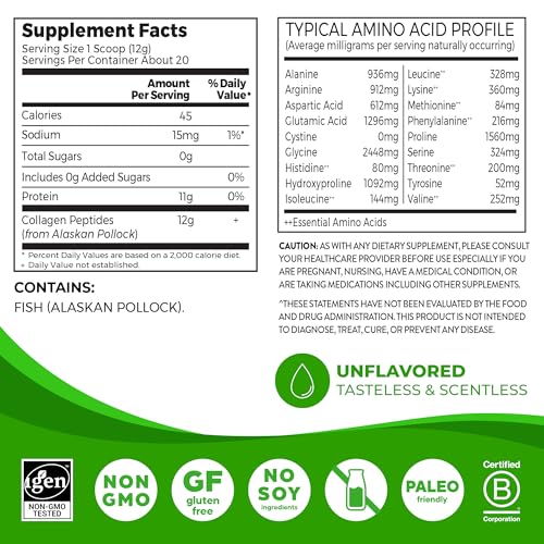 Save 42% on Orgain Marine Collagen Powder for Skin & Joints - Image 2