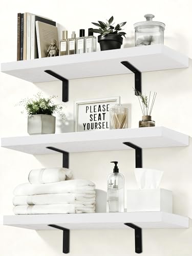 Save 54% on Duvique Floating Shelves Set of 3 - Image 1