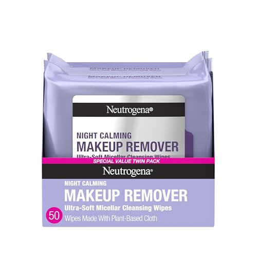 Save 38% on Neutrogena Night Calming Makeup Remover Wipes - Image 1