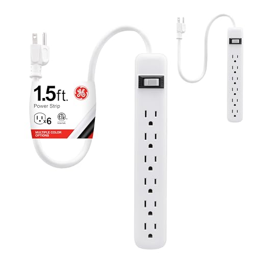 Save 39% on GE 6-Outlet Power Strip 2-Pack - Image 1