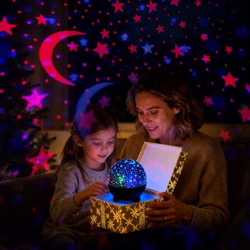 20% Off MAXROCK Star & Moon Galaxy Projector Night Light - Image 7