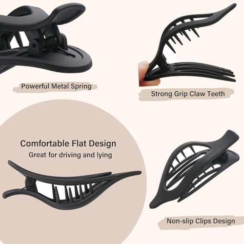 50% Off Lahnie 8-Pack Flat Hair Clips for Women - Image 3