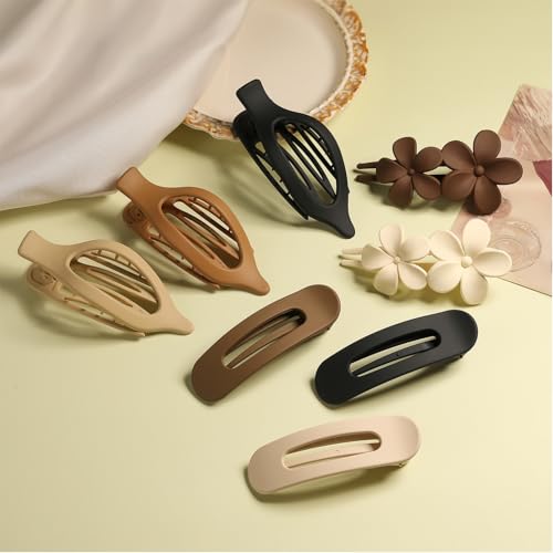 50% Off Lahnie 8-Pack Flat Hair Clips for Women - Image 6