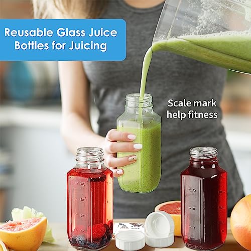 Save 33% on 6-Pack Glass Juice Bottles with Pour Spouts - Image 5