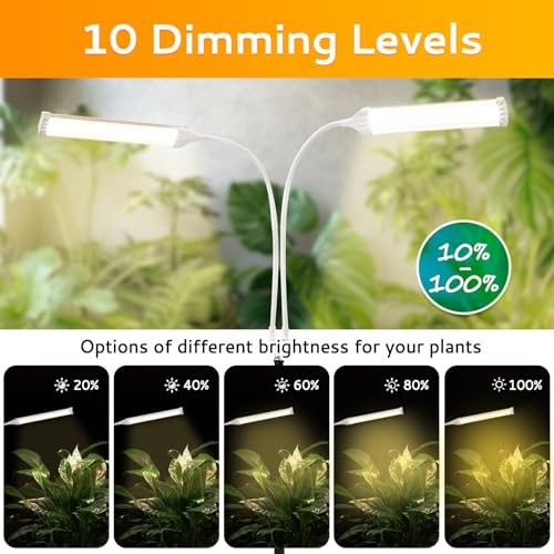 38% Off Secefeao 210 LED Grow Light with Timer & Stand - Image 7