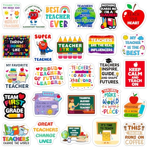 Save 50% on 200PCS Teacher Stickers with Code BJIHH3OR - Image 2