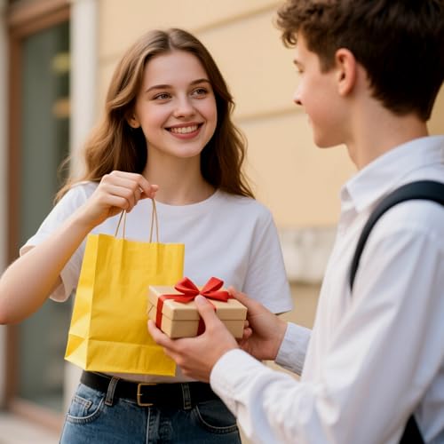 Save 40% on RACETOP 32-Pack Kraft Gift Bags with Handles - Image 7