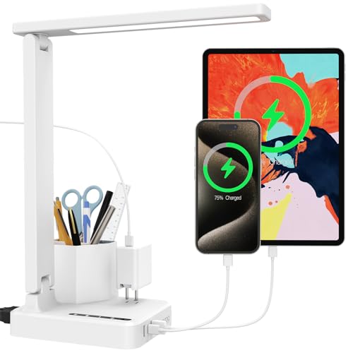 50% Off COZOO Multi-Function LED Desk Lamp with USB Ports - Image 1