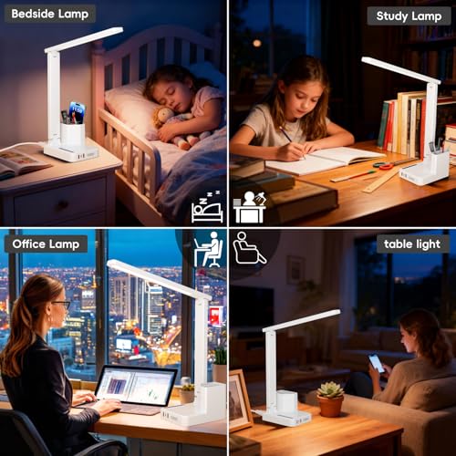 50% Off COZOO Multi-Function LED Desk Lamp with USB Ports - Image 4