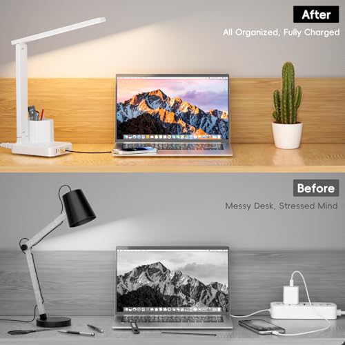 50% Off COZOO Multi-Function LED Desk Lamp with USB Ports - Image 7