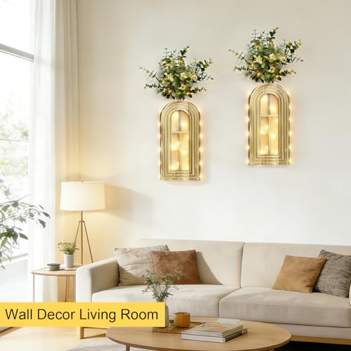 Save 29% on HOMECOR Hanging Wooden Vase Wall Decor Set - Image 2