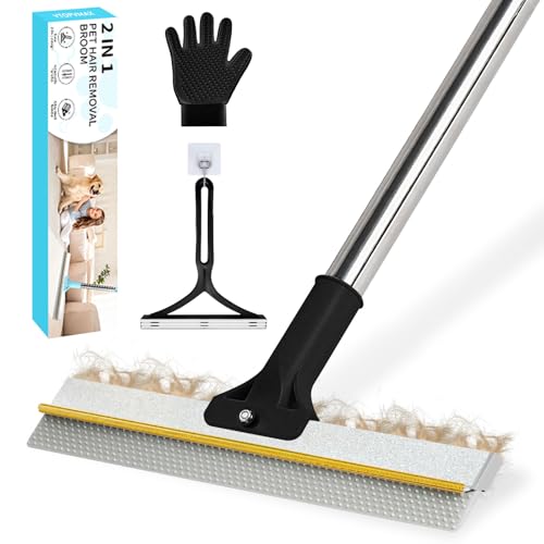 65% Off VTOPVMAX Carpet Rake for Pet Hair Removal - Image 1