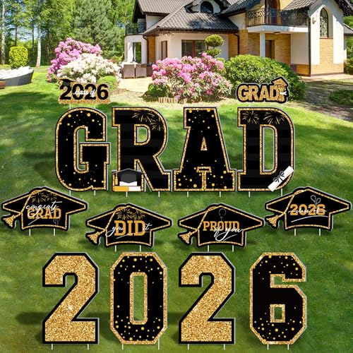 40% Off HOVACY Graduation Yard Signs for Class of 2026 - Image 1