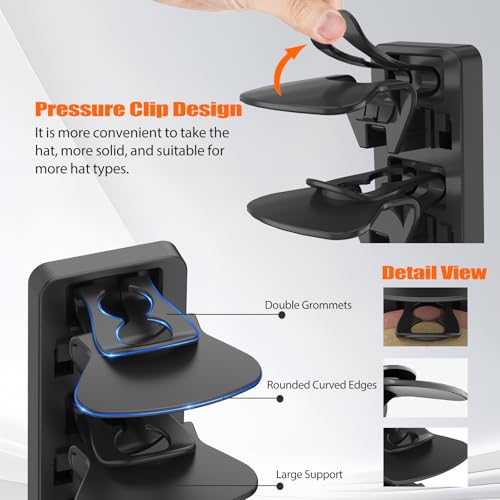 Save 25% on 2-Pack Hat Organizer for 40 Baseball Caps - Image 2