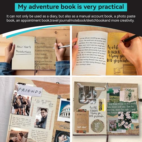 40% Off AIPASA Adventure Travel Scrapbook Journal - Image 5