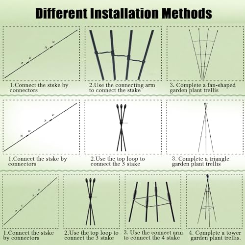 40% Off Garden Trellis for Climbing Plants - 2 Pack - Image 6