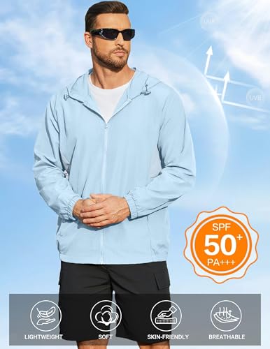 30% Off COOFANDY Men's UPF 50+ Sun Protection Hoodie - Image 3