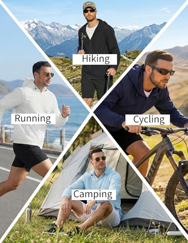 30% Off COOFANDY Men's UPF 50+ Sun Protection Hoodie - Image 6