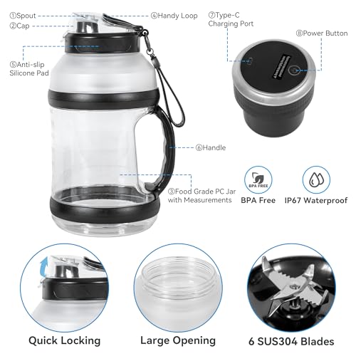 50% Off Portable Blender for Smoothies & Shakes - Image 2