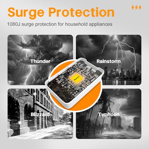 50% Off Huntkey Outlet Extender Surge Protector with USB Charging - Image 4