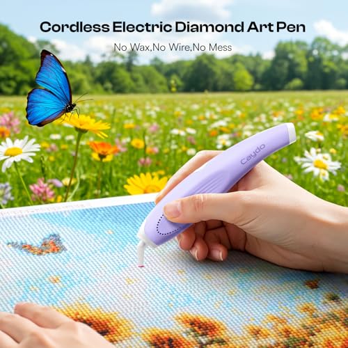 32% Off Caydo Cordless Electric Diamond Painting Pen - Image 2