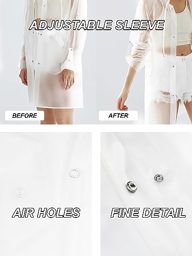 50% Off L-Rain Clear Packable Raincoat for Women - Image 6