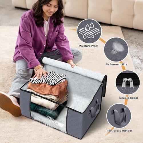 31% Off Fab totes Foldable Storage Bags with Reinforced Handles - Image 4
