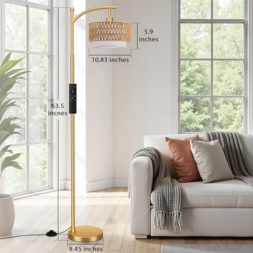 40% Off Ambimall Adjustable Arc Floor Lamp with Remote - Image 4