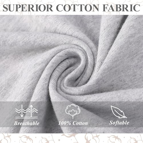 50% Off Men's Cotton Pajama Set with Henley Neckline - Image 4