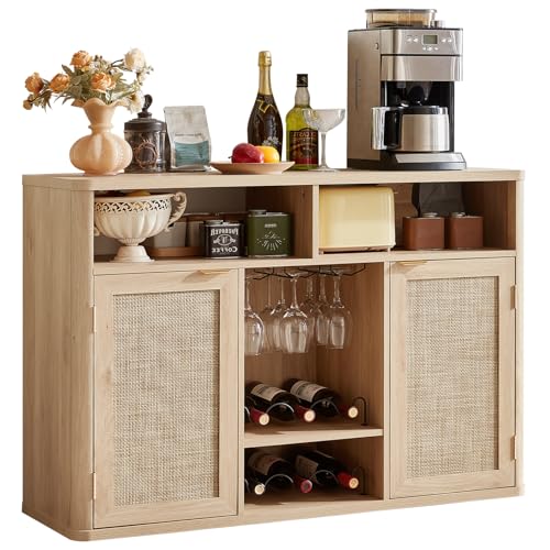 58% Off Lerliuo Rattan Wine Cabinet with Code F6P69G96