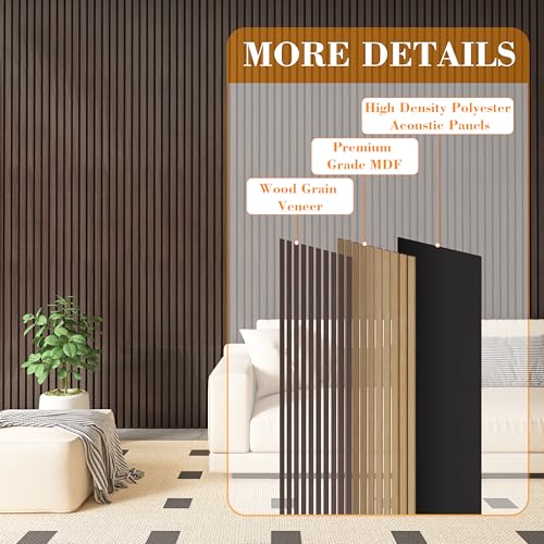 50% Off Sunny Heart Wood Slat Acoustic Wall Panels - Image 5